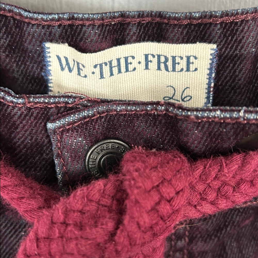 We The Free Moxie flocked velvet jeans - Picture 4 of 7